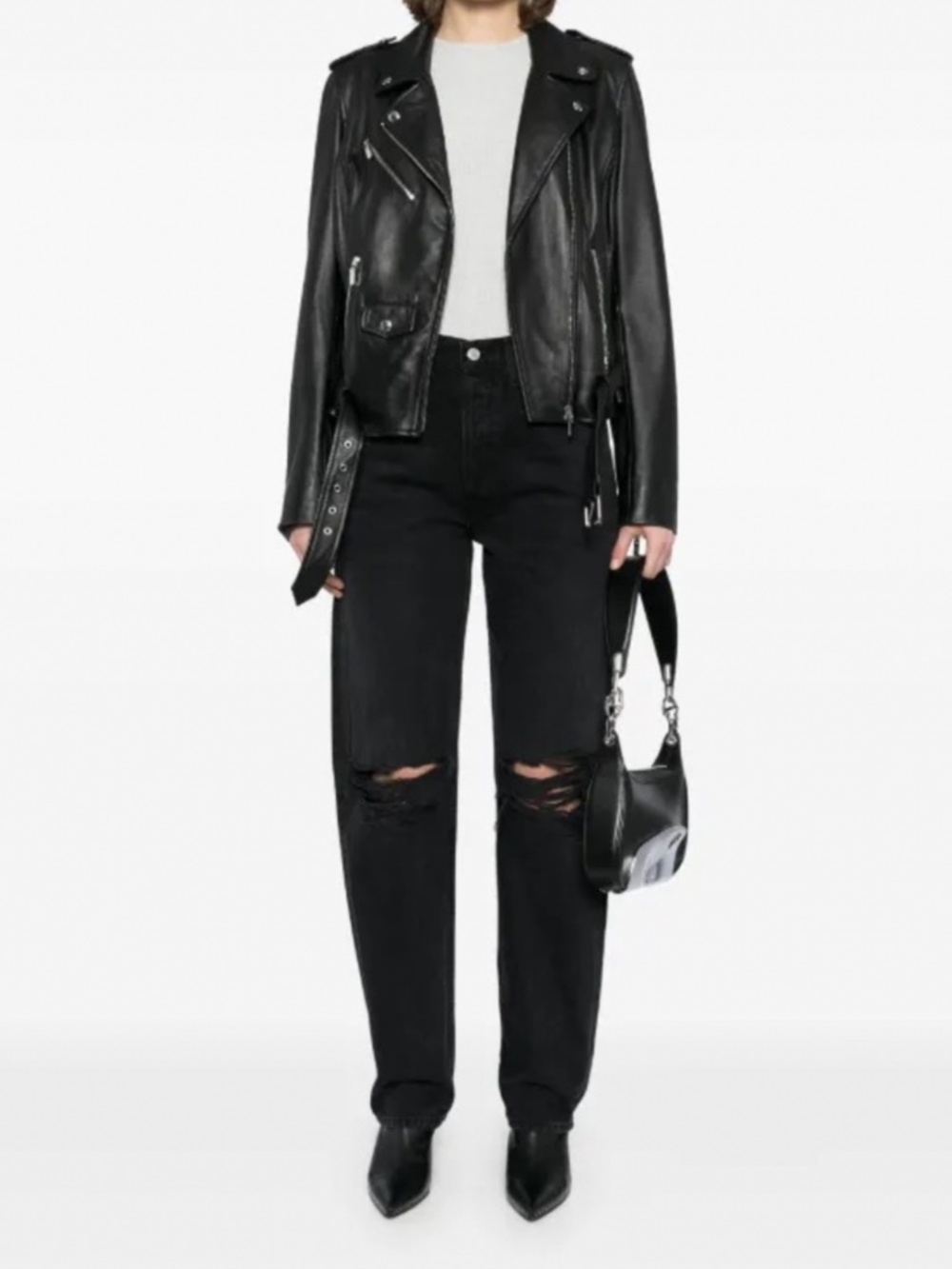 AGOLDE Black Kelly Jean. NWOT. Size 26.